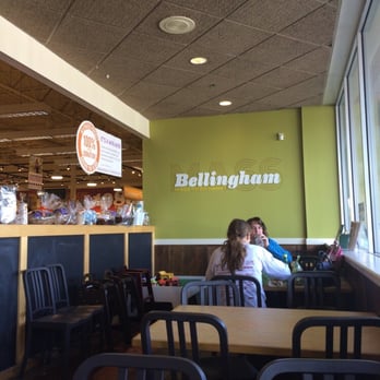 Market Sandwich - Signage for the seating area - Grocery Near Me - Bellingham, Massachusetts