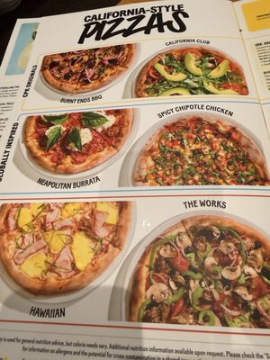 Menu photo 1 California Pizza Kitchen Virginia Beach, VA Menu photo 1 California Pizza Kitchen Virginia Beach, VA