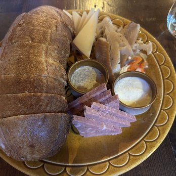 Stanley Supper Club - Lamb terrine, smoked whitefish, cheese & frwhky baked sourdough bread - Comfort Food Near Me - Stanley, Idaho