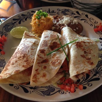 Frida Mexican Cusine - Tacos gobernador (sauteed shrimp, red onions, jalapeno chile, cheese, and flour tortillas). - Mexican Near Me - Beverly Hills, California