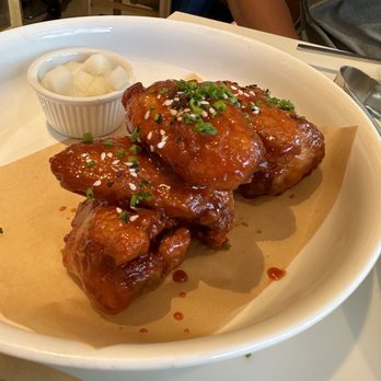 Bloom - Fried chicken sweet & spicy sauce (delish) - New American Near Me - Verona, New Jersey Bloom - Fried chicken sweet & spicy sauce (delish) - New American Near Me - Verona, New Jersey