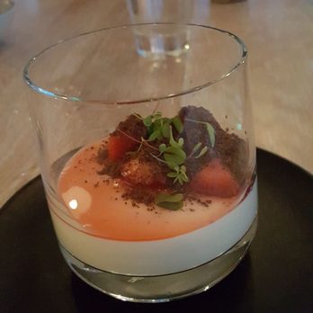 Vicia - Vanilla panna cotta - New American Near Me - St. Louis, Missouri Vicia - Vanilla panna cotta - New American Near Me - St. Louis, Missouri