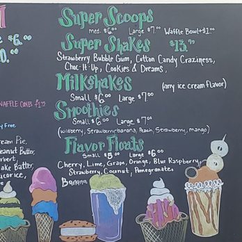 Scoops & Bites - Single Ice Cream Flavors, Super Scoops Signature Menu, + drinks - Ice Cream & Frozen Yogurt Near Me - Bremerton, Washington