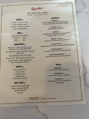 Menu photo 6 Madrina Webster Groves, MO
