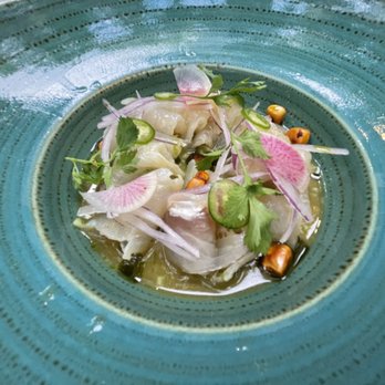 Kitchen Table - Sea bass ceviche - Portuguese Near Me - Tulum, ROO Kitchen Table - Sea bass ceviche - Portuguese Near Me - Tulum, ROO