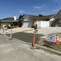 Lakewood Contracting - Finished driveway approach widening
