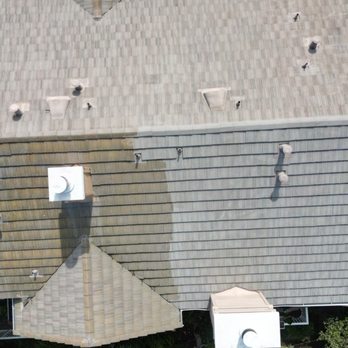 RM Solutions - Our part of the roof cleaned. - Window Washing Near Me - Sunnyvale, California RM Solutions - Our part of the roof cleaned. - Window Washing Near Me - Sunnyvale, California
