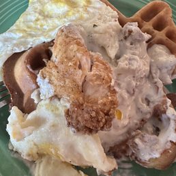 Dirty Bird Chicken and Waffle