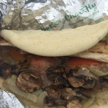Char-Hut - "Sushi grade" Mahi?  Good healthy option with the pita. - Burgers Near Me - Davie, Florida