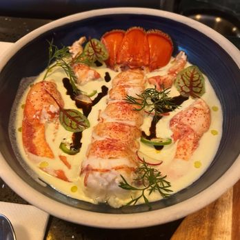 Quique Crudo - Lobster in a refreshing curry sauce. - Cocktail Bars Near Me - New York, New York