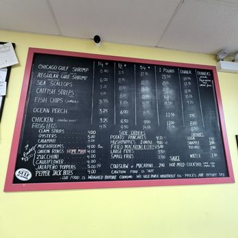 Frank's Chicago Shrimp House II - Menu - Seafood Near Me - Chicago, Illinois