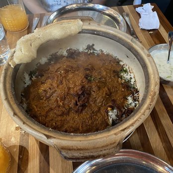 Dhamaka - Lamb shank biryani - Indian Near Me - New York, New York Dhamaka - Lamb shank biryani - Indian Near Me - New York, New York