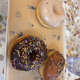 Everything donut Browned Butter Donut Everything donut Browned Butter Donut