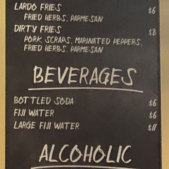 Lardo - Menu (Part 2) - Sandwiches Near Me - Las Vegas, Nevada