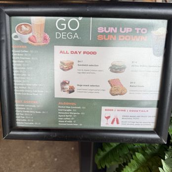 Godega Market - Menu - Coffee & Tea Near Me - Omaha, Nebraska