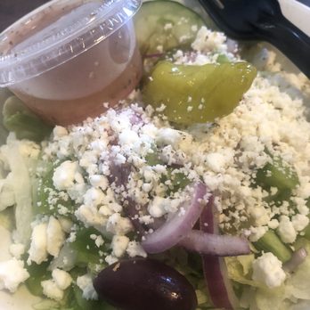 The Greek Grill - Greek salad (the highlight of the meal) - Greek Near Me - Clemmons, North Carolina The Greek Grill - Greek salad (the highlight of the meal) - Greek Near Me - Clemmons, North Carolina
