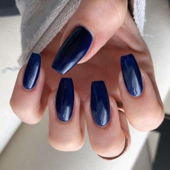 Sunset Nails - Skinny coffin acrylics w/ gel polish - Nail Salons Near Me - San Francisco, California Sunset Nails - Skinny coffin acrylics w/ gel polish - Nail Salons Near Me - San Francisco, California