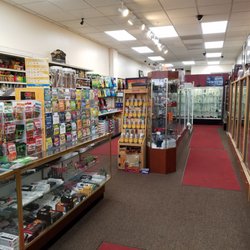 Discount Tobacco - Nice and clean setup.  Well lit up and well stocked up all the time.