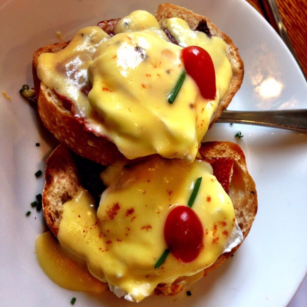 Element - Eggs Benedict add bacon. Would have been better on their biscuit. - New American Near Me - Sutter Creek, California Element - Eggs Benedict add bacon. Would have been better on their biscuit. - New American Near Me - Sutter Creek, California