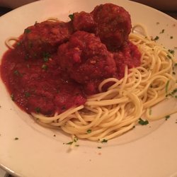 Mayhem & Mystery Dinner Theatre - Spaghetti with meatballs entree