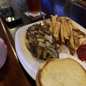 Overtime Sports Pub - Ribeye burger - Sports Bars Near Me - Raleigh, North Carolina Overtime Sports Pub - Ribeye burger - Sports Bars Near Me - Raleigh, North Carolina