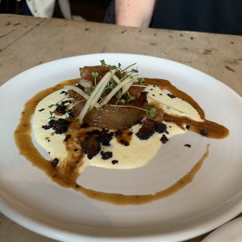 The Pig and Butcher - Pigs brain (?) - British Near Me - London, XGL The Pig and Butcher - Pigs brain (?) - British Near Me - London, XGL