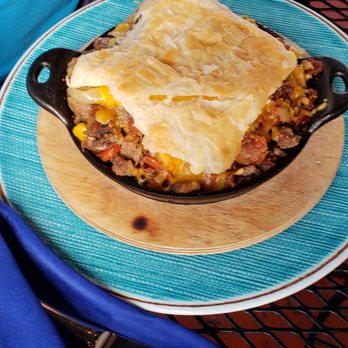The Bridge Cafe - Cheeseburger pot pie - Breakfast & Brunch Near Me - Delray Beach, Florida The Bridge Cafe - Cheeseburger pot pie - Breakfast & Brunch Near Me - Delray Beach, Florida