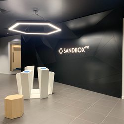 Sandbox VR - New store after relocating to the upper floor in Hillsdale Shopping Center!
