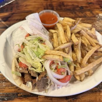 Wildcats Bar & Grill - Gyro Pita Sandwich - American Near Me - Eagan, Minnesota Wildcats Bar & Grill - Gyro Pita Sandwich - American Near Me - Eagan, Minnesota