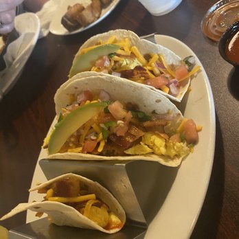Pour Girls - Breakfast tacos, 1 half eaten - Bars Near Me - Hampton, Virginia Pour Girls - Breakfast tacos, 1 half eaten - Bars Near Me - Hampton, Virginia