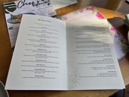 Menu photo 6 Fern Thai on Main Bellevue, WA