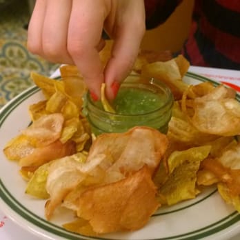 La Cubana - Tropical Chips & Salsa $6 Plantain chips with a nice fresh salsa. Do get! - Cuban Near Me - Toronto, Ontario La Cubana - Tropical Chips & Salsa $6 Plantain chips with a nice fresh salsa. Do get! - Cuban Near Me - Toronto, Ontario