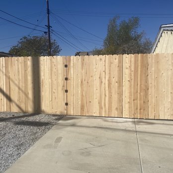 Villa Fencing - Front view of the back gate - Fences & Gates Near Me Villa Fencing - Front view of the back gate - Fences & Gates Near Me