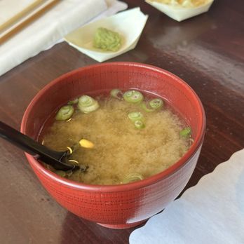 Satoshi Sushi - Miso soup - Japanese Near Me - Fountain Valley, California