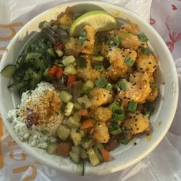 Sriracha Shrimp Bowl