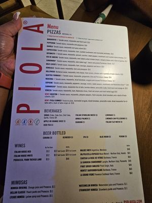 Menu photo 7 Piola Miami Beach, FL Menu photo 7 Piola Miami Beach, FL