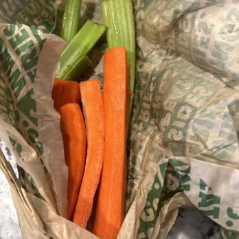 Wingstop - Old carrots and celery - Chicken Wings Near Me - Hemet, California