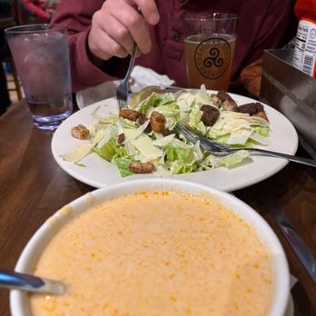 Thirsty Whale - Caesar salad  Lobster bisque - American Near Me - Bar Harbor, Maine