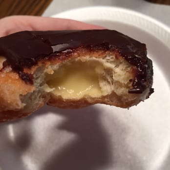 MJ's Daylight Donuts - Delicious custard filling and the icing was still warm! - Donuts Near Me - Statesville, North Carolina MJ's Daylight Donuts - Delicious custard filling and the icing was still warm! - Donuts Near Me - Statesville, North Carolina