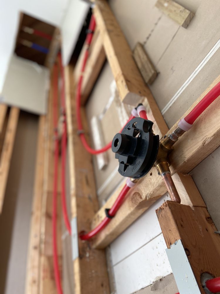 Slide of Red One Plumbing