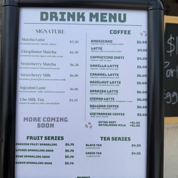 Mūmoo Cafe - Menu - Coffee & Tea Near Me - San Gabriel, California