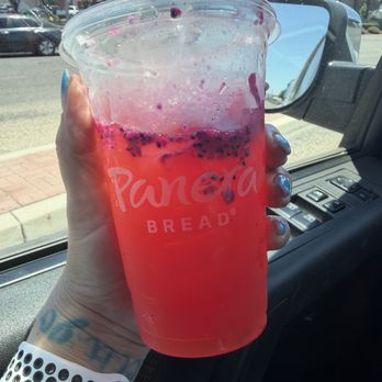 Panera Bread - Dragonfruit Sunset Energy Refresher - Sandwiches Near Me - Visalia, California