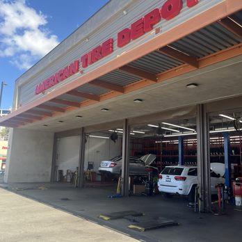 American Tire Depot - Photo from Waiting area - Tires Near Me - Long Beach, California