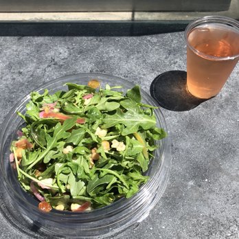 Oracle Park - Arugula salad + glass of rose - Stadiums & Arenas Near Me - San Francisco, California