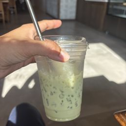 Iced Vanilla Iced Matcha Latte
