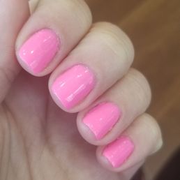 Not too happy with the paint job. Polish did not go to the cuticle and nailed were not filed well.