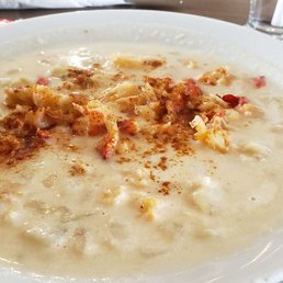 Seafood Chowder (with additional lobster) Seafood Chowder (with additional lobster)