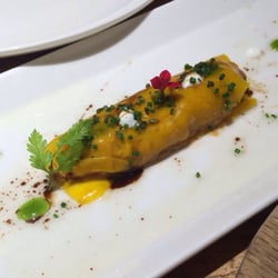 Beti Jai - Canelón de mango y txangurro