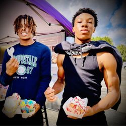 Pudding Bar 101 - Those boys at east!!!!