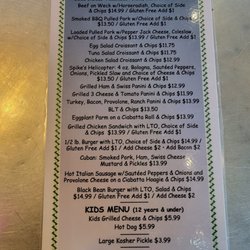Spike Dailey's - Menu